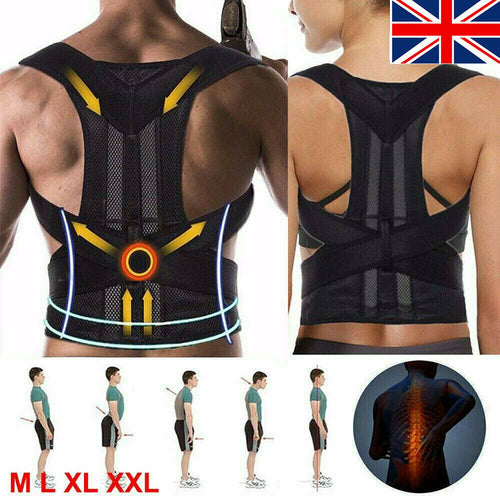 Adjustable New Posture Corrector Corset Brace Back Support Shoulder Straightener