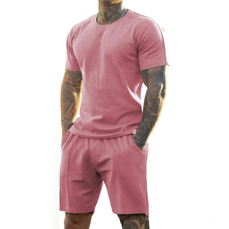 GINGTTO Men's Tracksuits 2 Piece Fashion Summer Athletic Jogging Short Sets Outfits